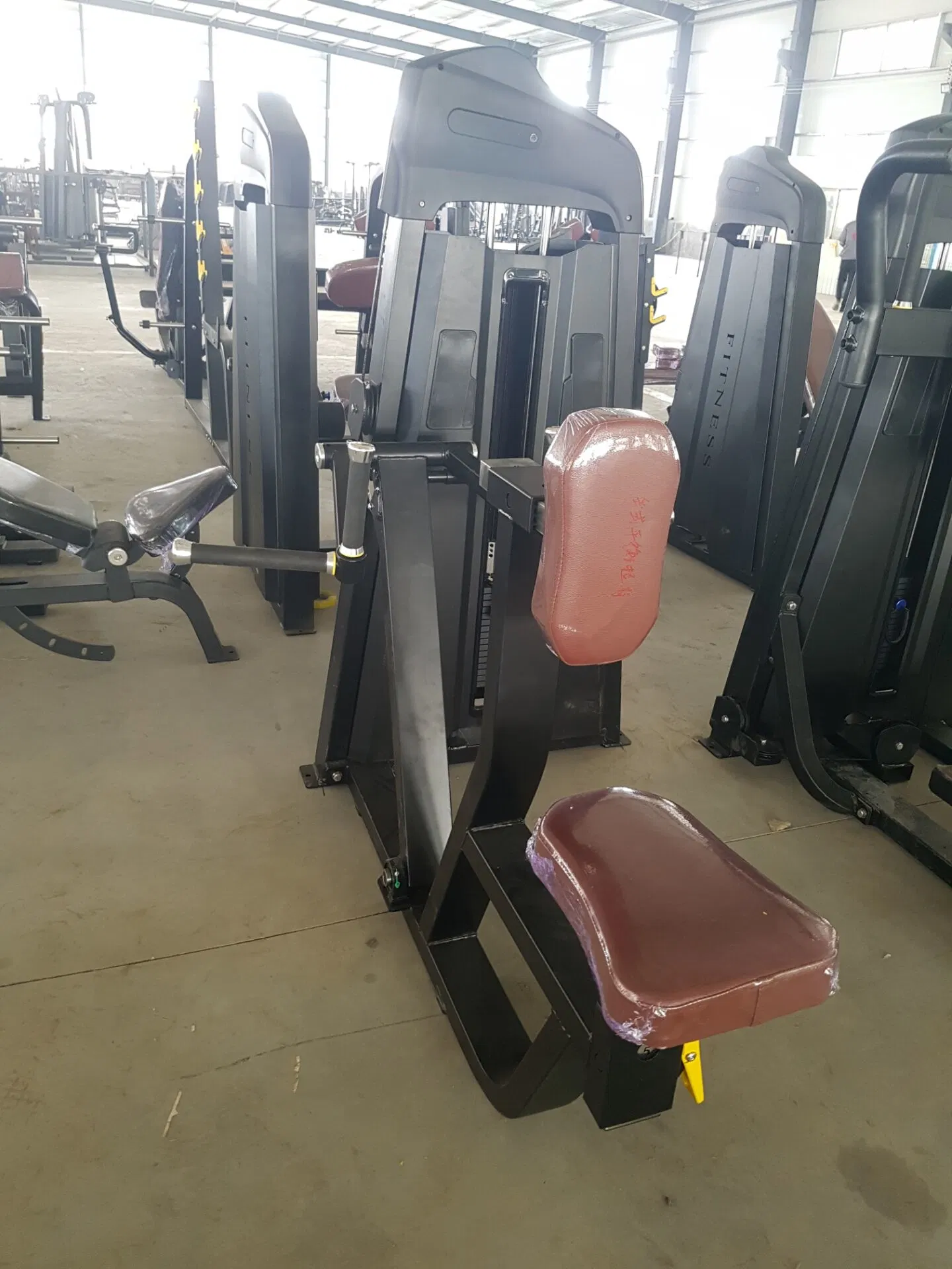 Máquina de ejercicios de remo sentado fila equipos de gimnasio