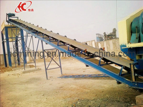 Mining Indsutrial Steel Gold Ore Stone Pebble Rubber Belt Conveyor