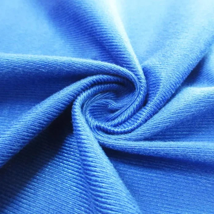 Semi-Gloss Superior Quality 160GSM 54X75D 100 Polyester Tricot Material for Track Suits School Uniforms