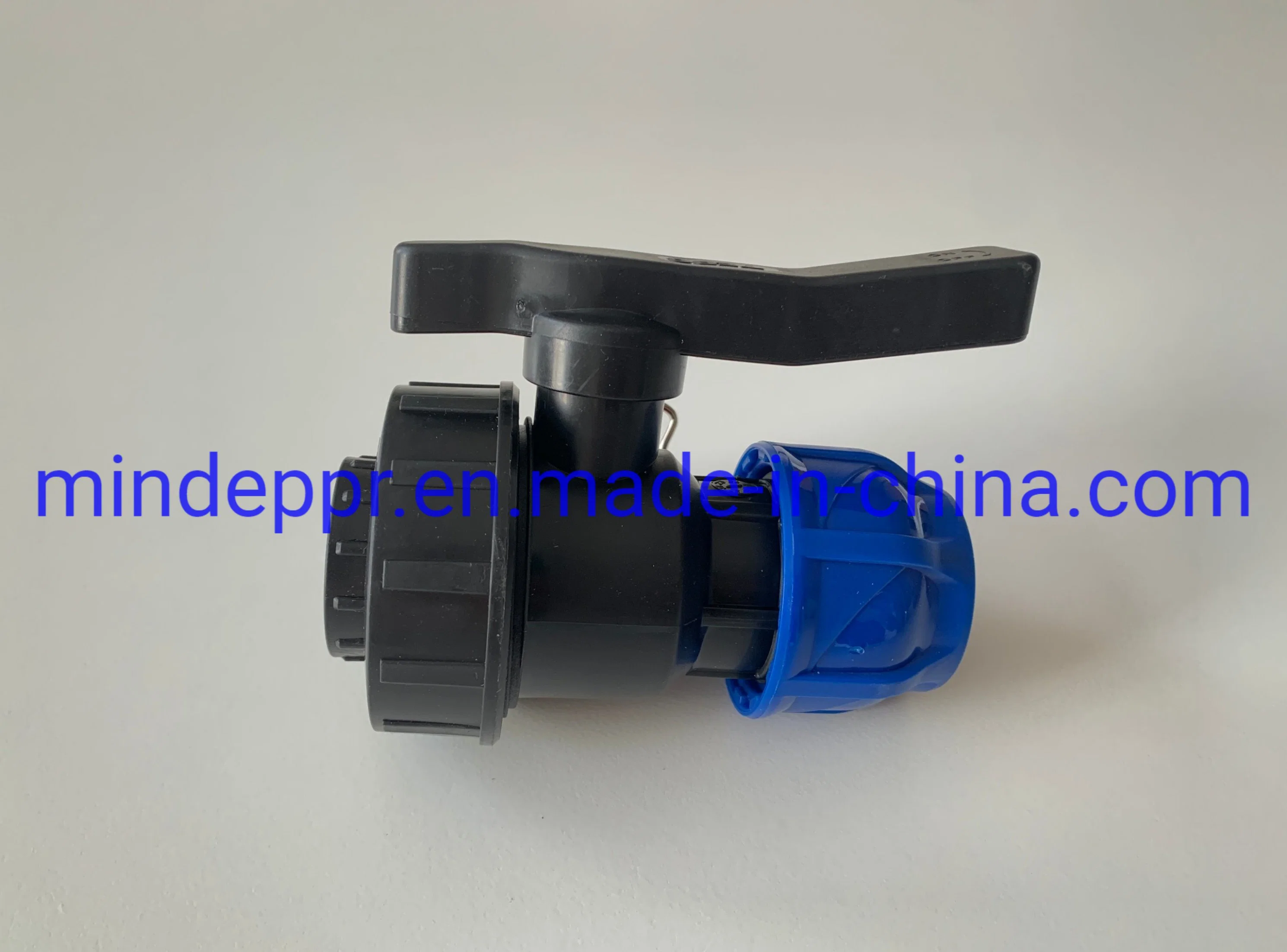 2023 New Style OEM PP Compression Ball Valve for Farm Garden Greenhouse for Water Supply Irrigation System