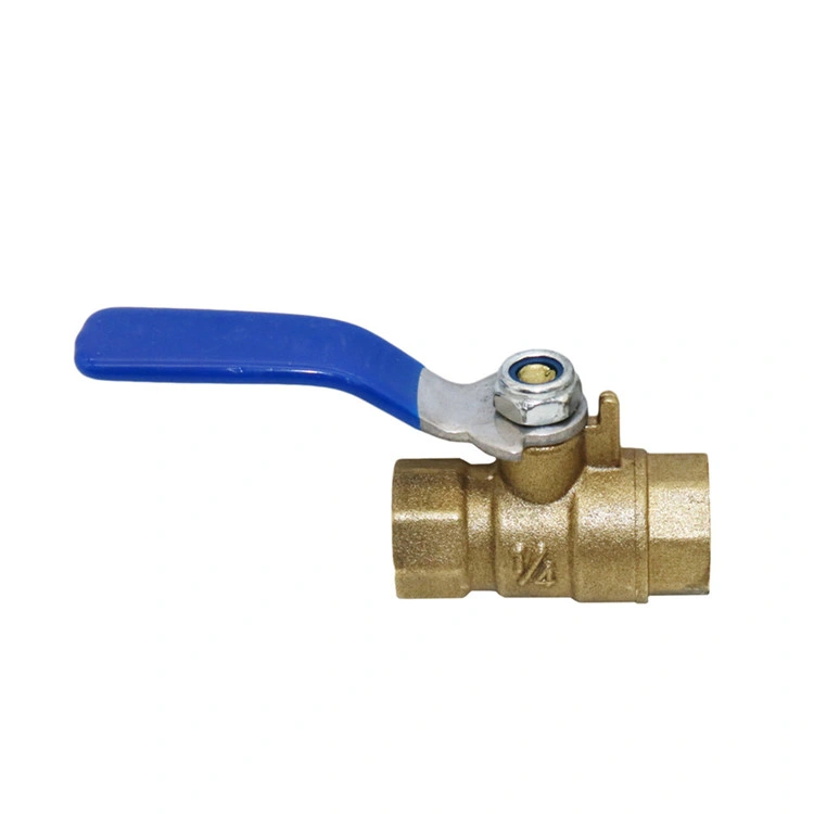 1/4 Inch Female Thread Brass Water Ball Valve with Lock