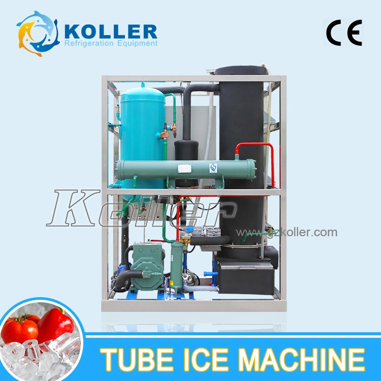 CE Approved 2tons/Day Tube Ice with PLC Controller (TV20)