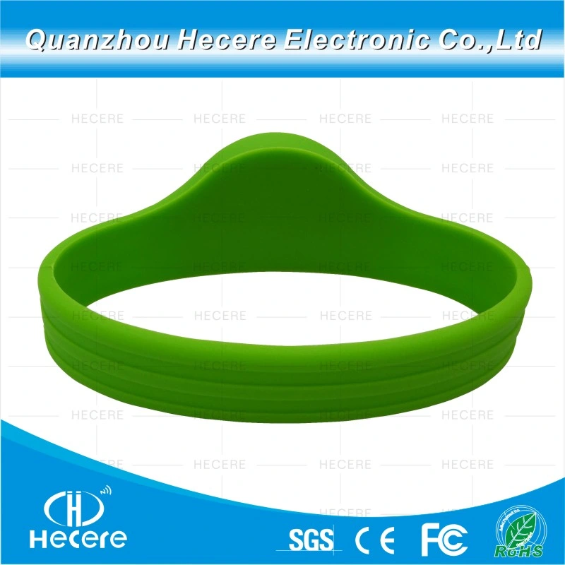 Newest 100% Eco-Friendly Silicone Waterproof RFID Wristband Bracelet