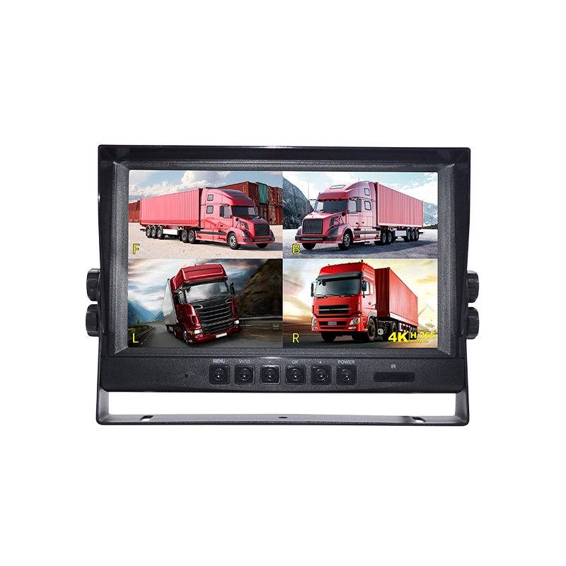 1CH de 1080p con cable de la cámara de visión trasera con 9cm grabación soporte de monitor de Coche 256g para RV carretilla elevadora