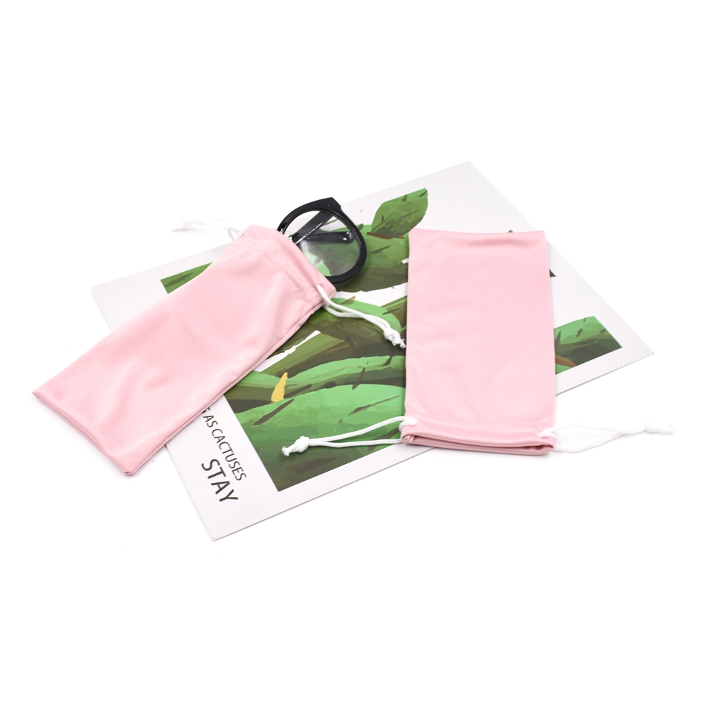 Custom Eco-Friendly Magic Sunglasses Pouches Microfiber Phone Drawstring Bags Fashion Portable Glasses Cloth Bag