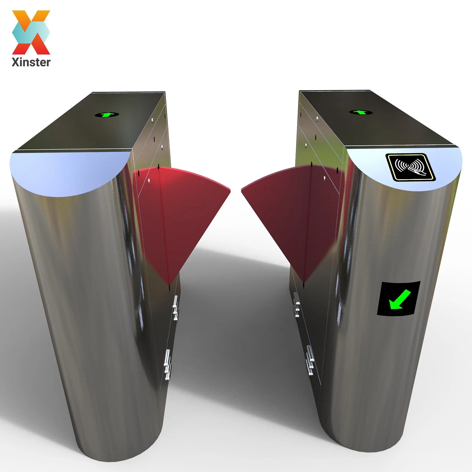 RFID Card Reader or Face Recognition Security Automatic Access Control System Turnstile Gate Door