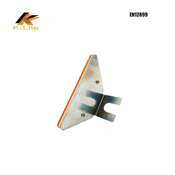 Highway Guardrail Reflector Delineator Aluminium Support Road Reflector