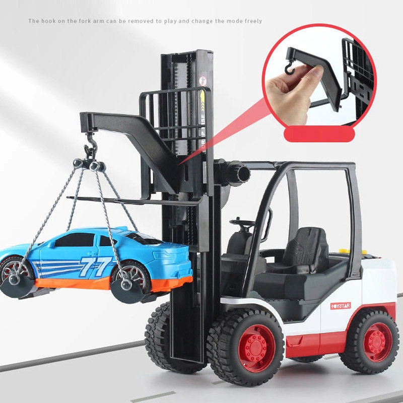Excavator Model Tractor Baby Classic Simulation Engineeringfriction Car Dump Truck Gift Children Forklift for Boy Kids Toy with Sounds