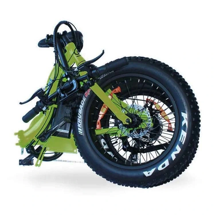 2023 New Electric Dirt Bike 500W 13ah 48V Fat Tire Mountain Electric Folding Bike
