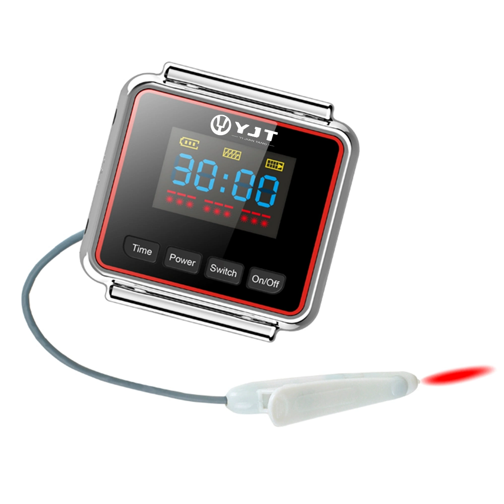 Reloj de tratamiento de hipertensión con diodo láser infrarrojo de muñeca
