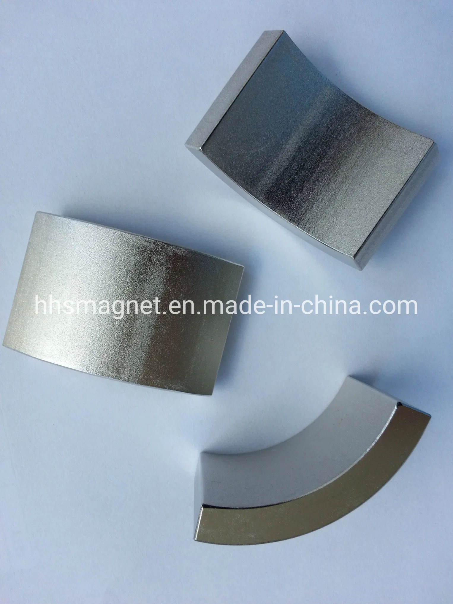 Permanent Rare Earth N35 N48 Arc Segment Shape Magnet Suitable for Motor