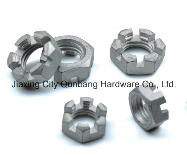 Hex Thin Slotted Nuts DIN979 M6-M68 Cl. 6/8