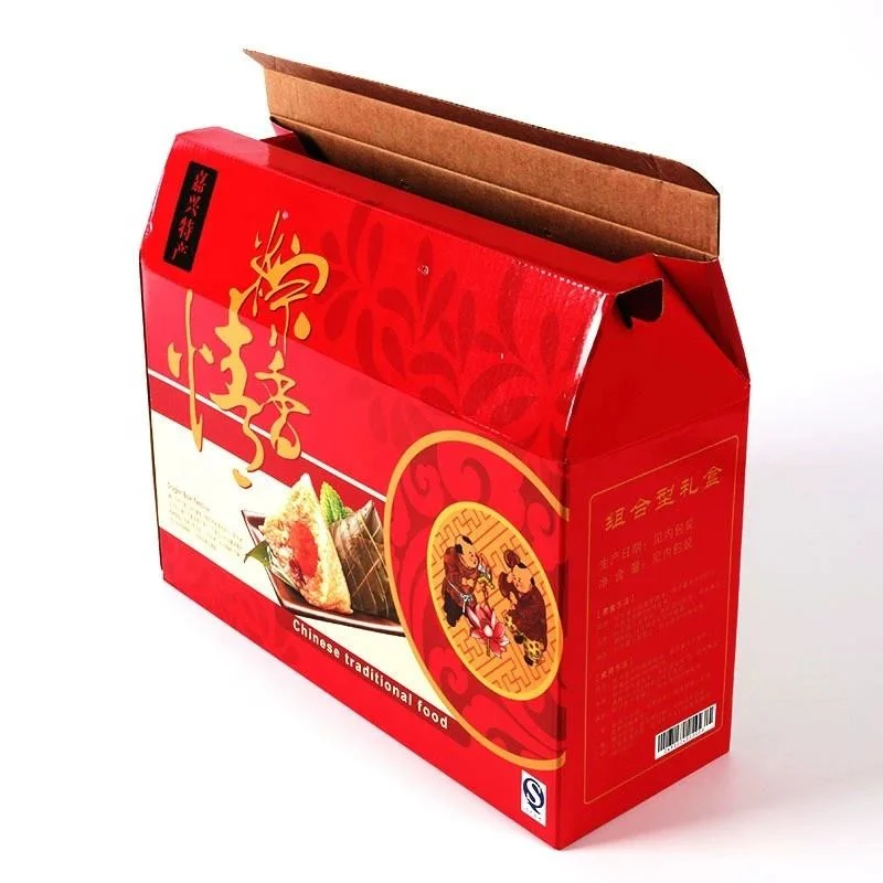 Customized Colorful Eco-Friendly Corrugated Paper Packaging Box Dry Fruits Nuts Gift Box