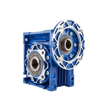 Worm Reducer Gearbox Speed Reduction for Winch Gear Box Motor Drive High quality Small Engine China Manufacturer Aluminium Flange Nmrw Worm Reducers Gearboxes