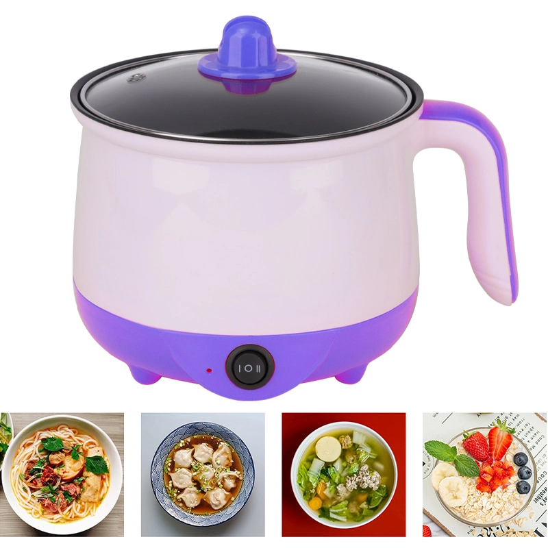 Kitchenware Fast Heating Water Kettles Multi-Function Cooker of New Heating Milk Pot Noodle Electric Pot Portable Frying Pan Electric Wok