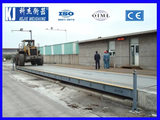 Scs-60t 3X18m Electronic Weighbridge From China Kejie Weighing Factory for Industrial Truck Weighing