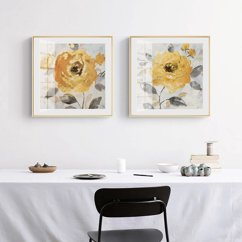 Leinwand Wandkunst Gemälde Abstrakte Blume Blumendruck Gerahmtes Bild Zeigen Sie Moderne Home Room Dekoration Accessoires Artikel