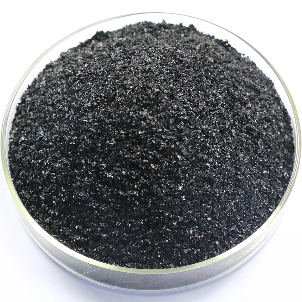 High quality/High cost performance  Water Soluble Powder Fertilizer Potassium Humate Shiny Flakes 98