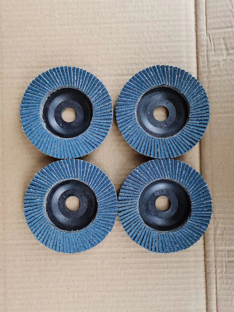 High quality/High cost performance  Blue Sand Stainless Steel Flap Disc