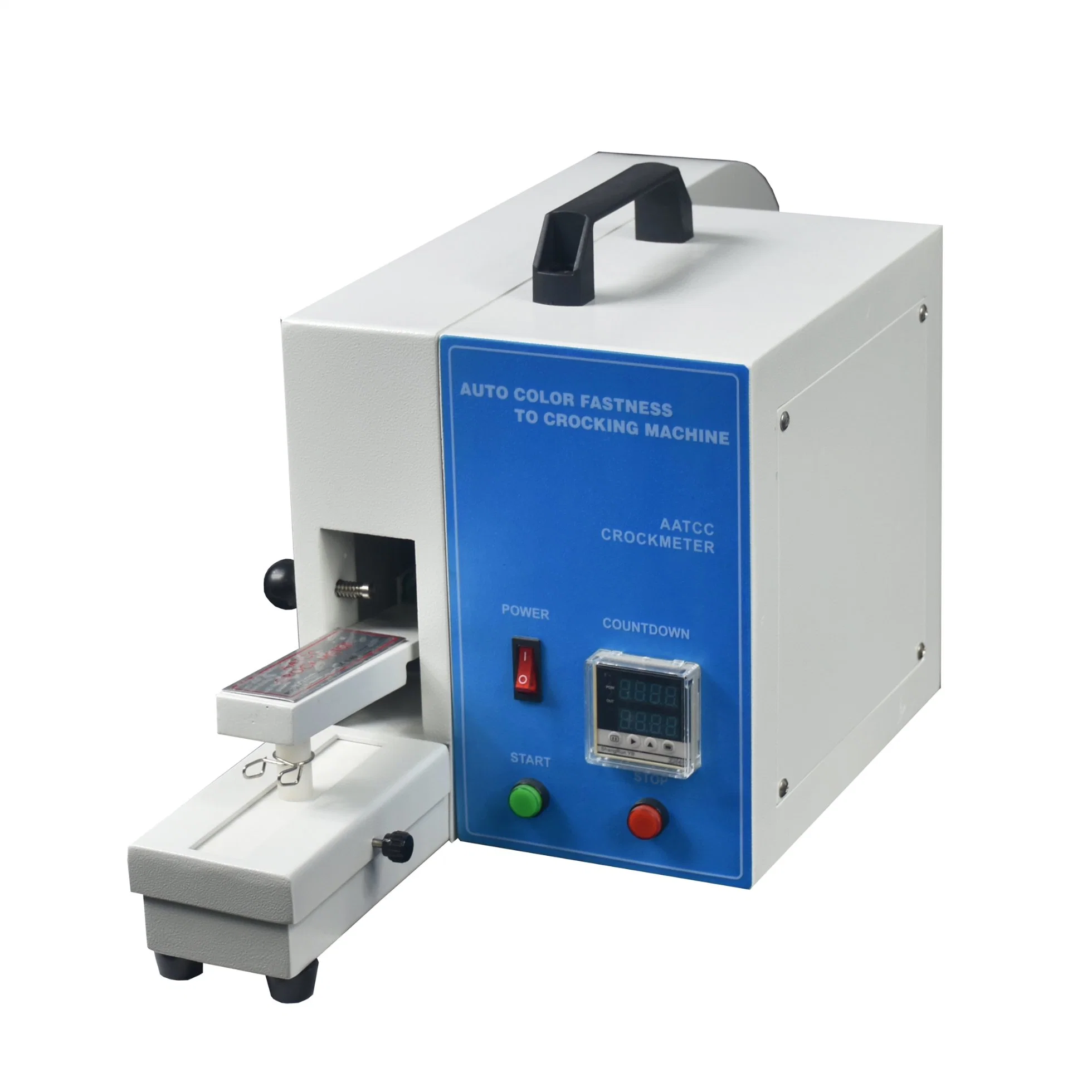 Electronic Crocking Testing Machine Tester Aatcc Textile Price Crockmeter Crock Meter