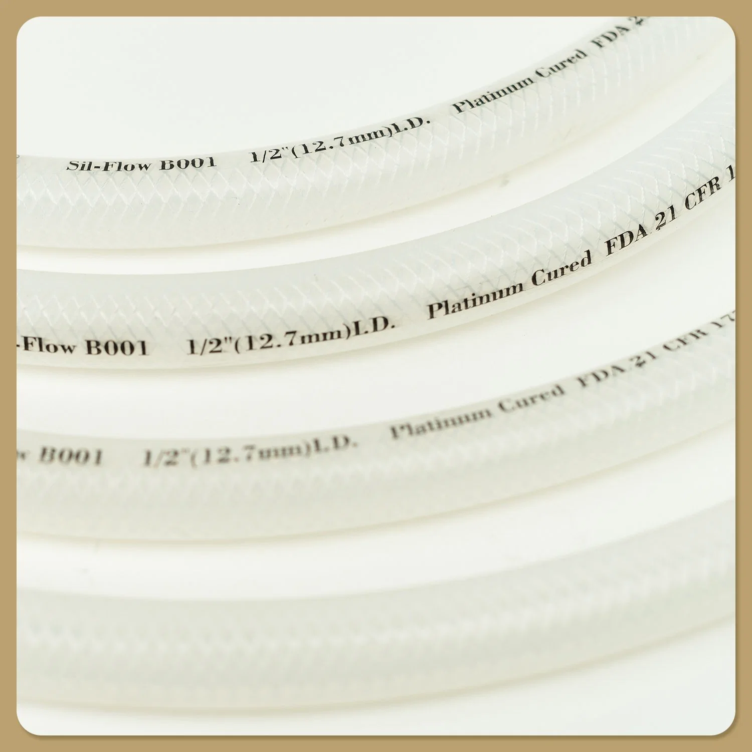 Transparent Medical Food Grade Silicone Rubber Tube Hose