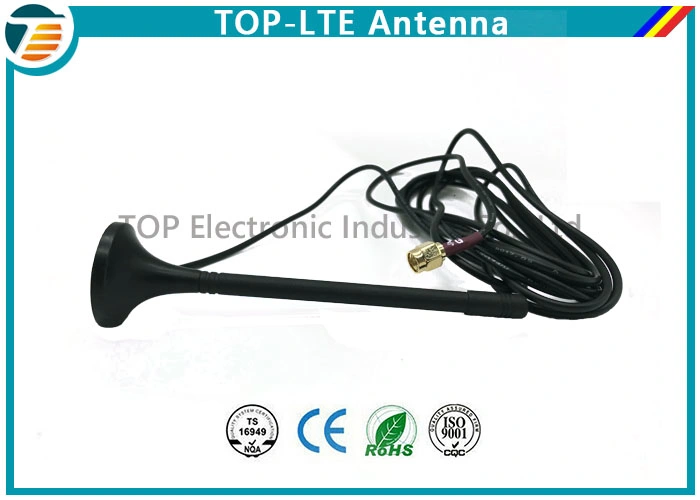 External Water Roof Magnet Lte GPS Combo Antenna Vertical Polarization Used on M2m Productions