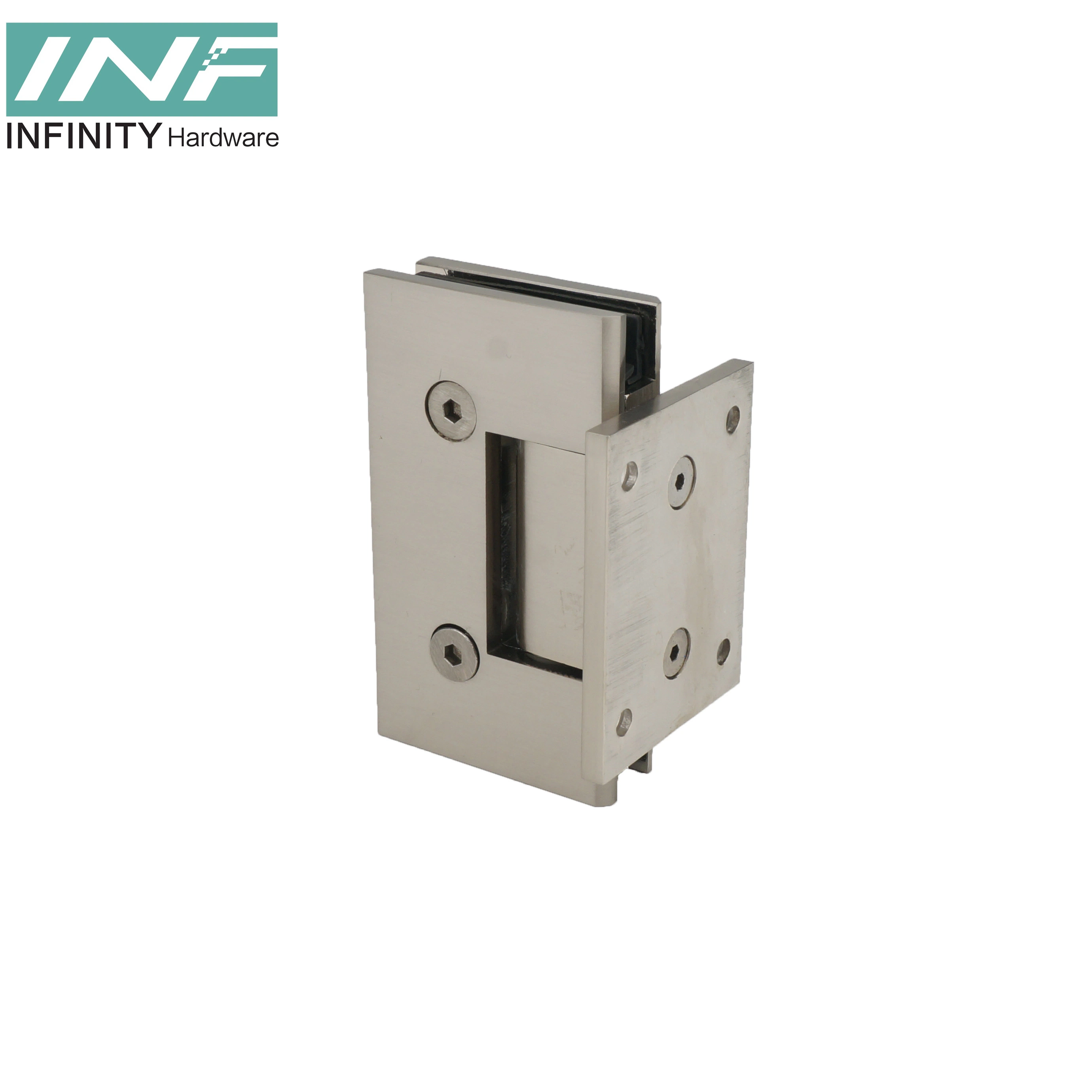 Shower Glass Door 90 Degree Hinge Hardware Stainless Steel Brass Door Hinge Bathroom Accessories