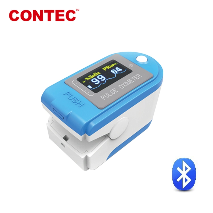 Contec Cms50d-Bt FDA Approved Telemedicine System Finger Pulse Oximeter