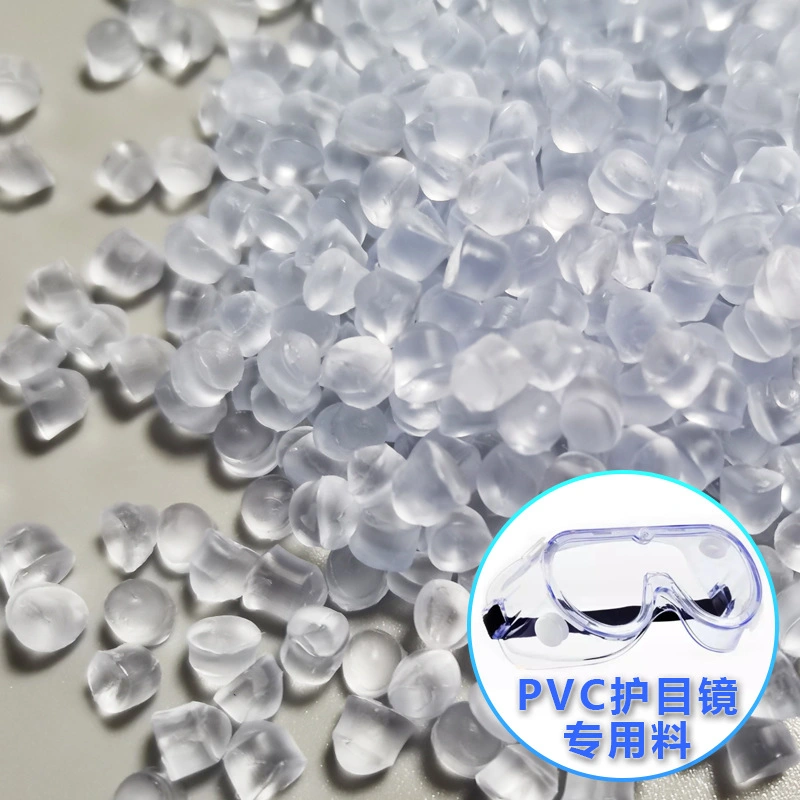 China Plastics Polyvinyl Chloride Resin Non-Toxic Soft Transparent PVC Granules Sandal Soft PVC Granules