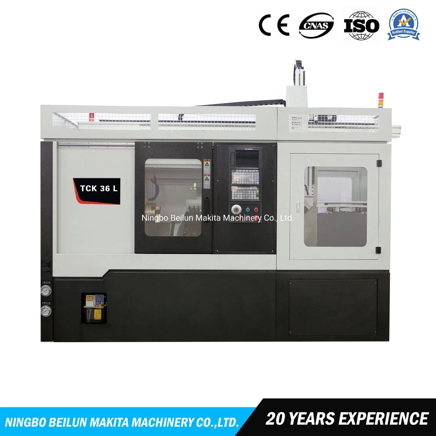 Inclined Guid Way CNC Turning Center Lathe Manipulator for Metal Cutting