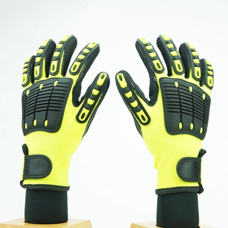 Anti Cut PPE Protection TPR Impact Resistance Work Safety Gloves