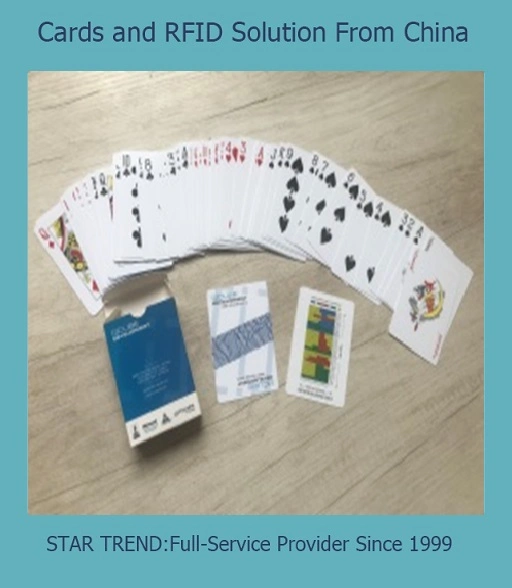 Customized Playing Cards / Poker / Bridge / Game Cards Plastic & Paper Material