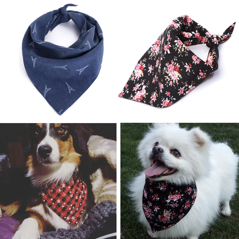 2022 New Fashion Pet Bandana Wholesale/Supplier High quality/High cost performance  Dog Bibs Bandana Custom