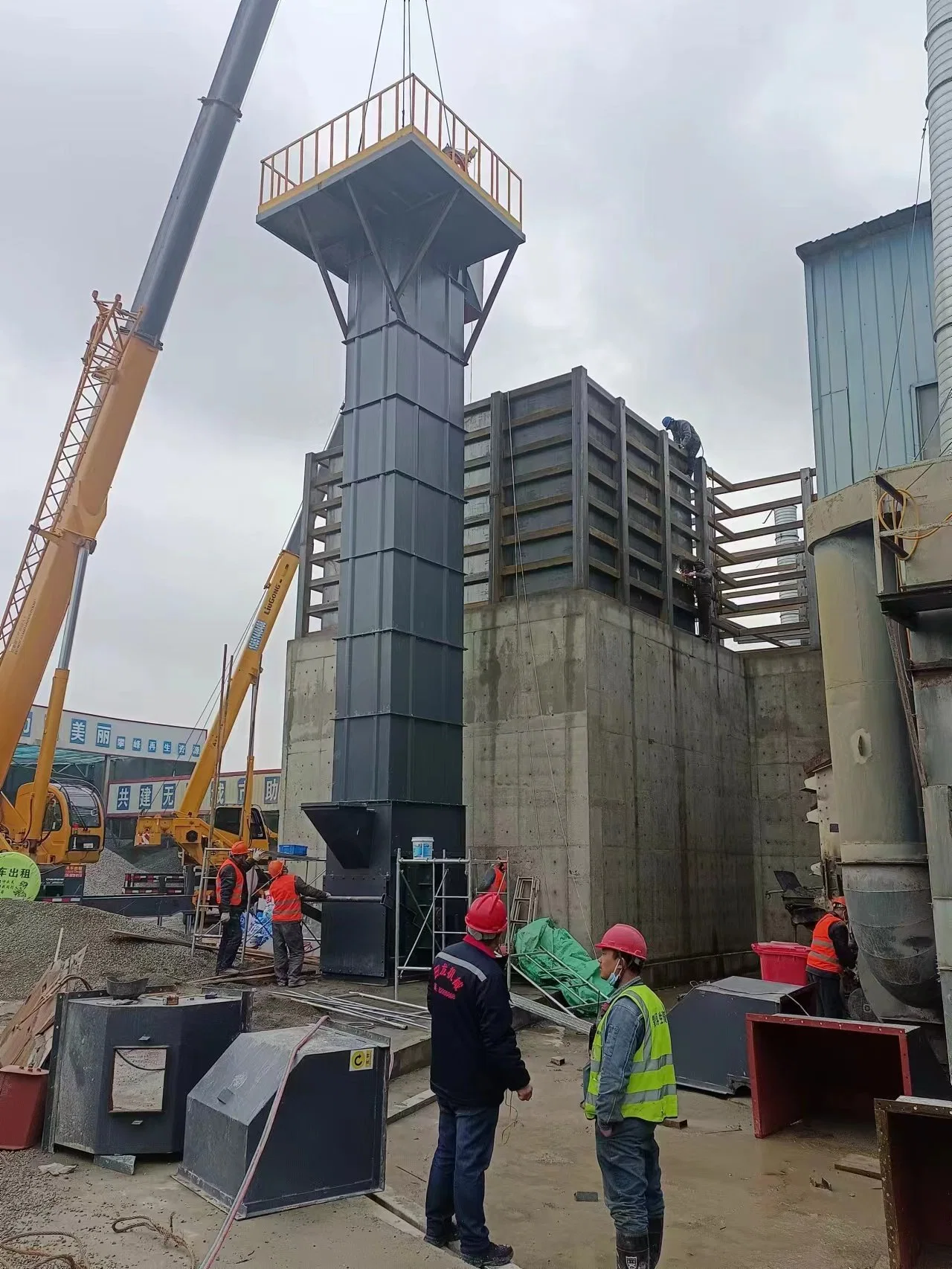 Bucket Elevator Conveyor for Gypsum Powder Production Line