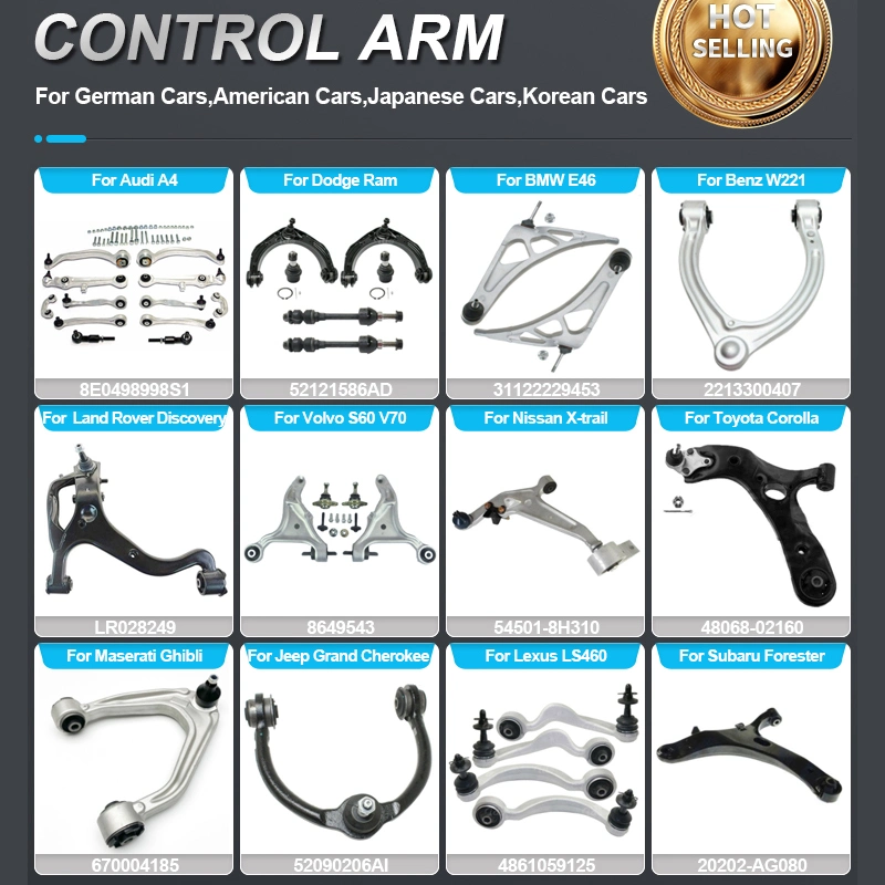 Авто деталей подвески алюминиевая задняя часть переднего нижнего верхний рычаг управления для Тойота Хайлюкс" Хонда Nissan Mazda Mitsubishi L200 Lexus японских автомобилей