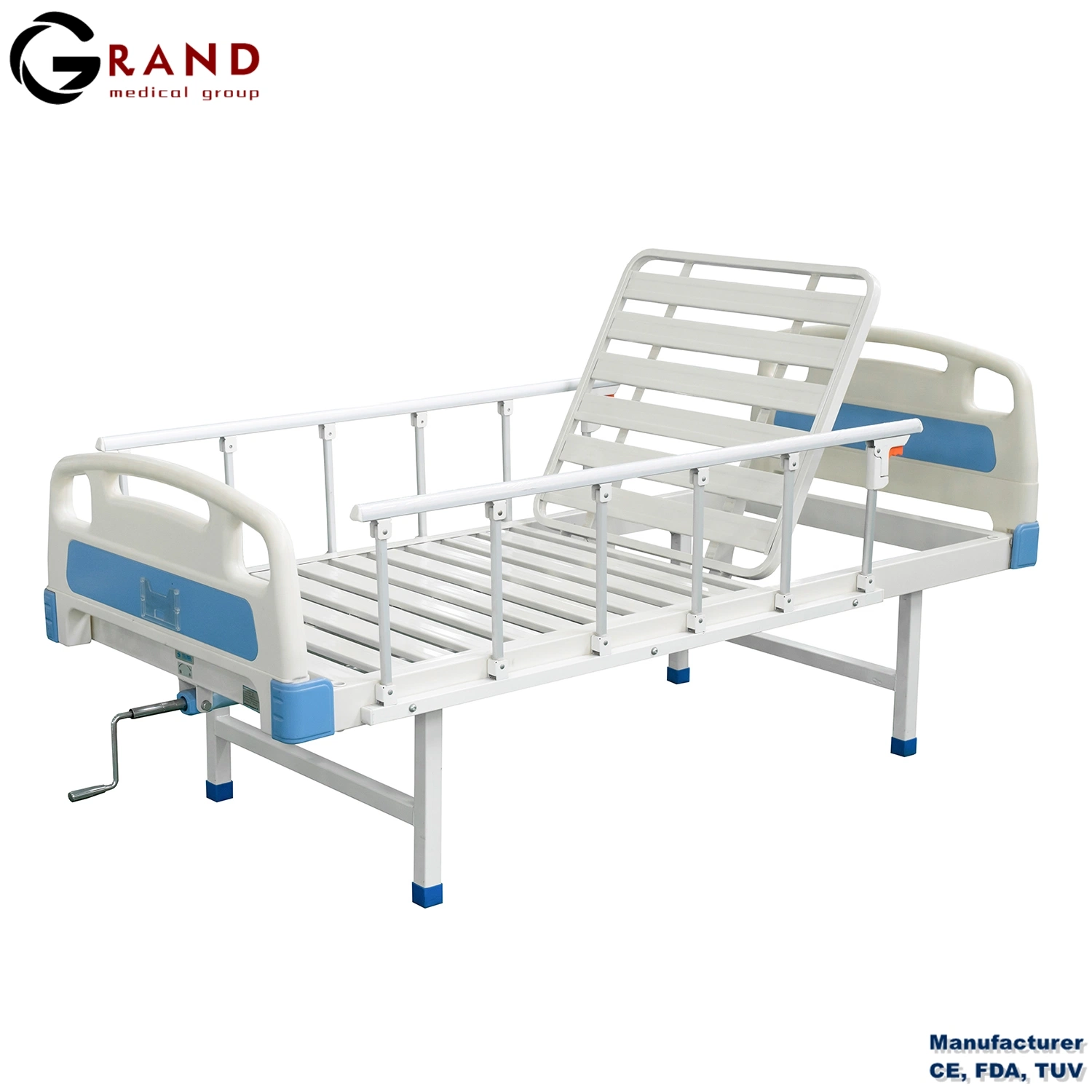 China Fabricación Precio del proveedor Mayorista/Proveedor de alta calidad CE aprobada Hospital Cama Ajustable Medical cama del paciente de hospital para muebles