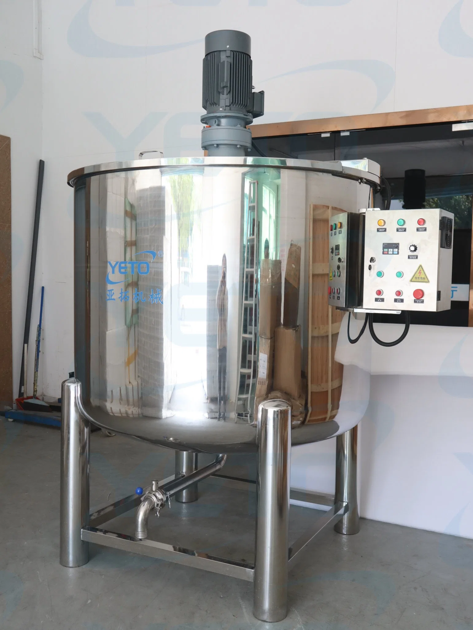 Daily Chemical Detergent Liquid Making Bleach Blending Liquid Soap Household Cleaner Mixing Machine