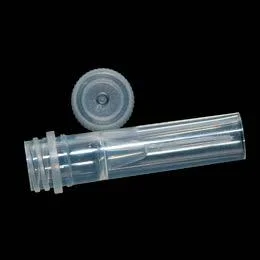 Cryogenic, Screw Microtube, PP, 0.5ml, Sterile, Without Marking Area, with Cap, Sampe Vials