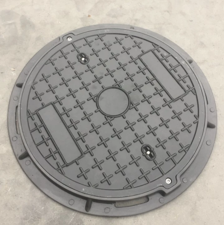 Usine Vente en gros composite personnalisé Manhole cover A15 Round Manhole cover Couvercle de drain en fonte SMC BMC FRP GRP