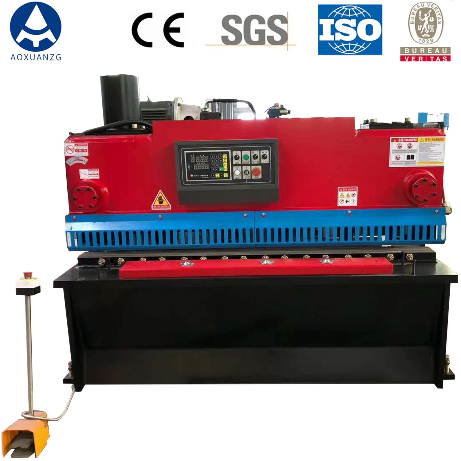 QC11K-6*1600 Shearing Machine Cutting Machine, Hydraulic Guillotine Shears