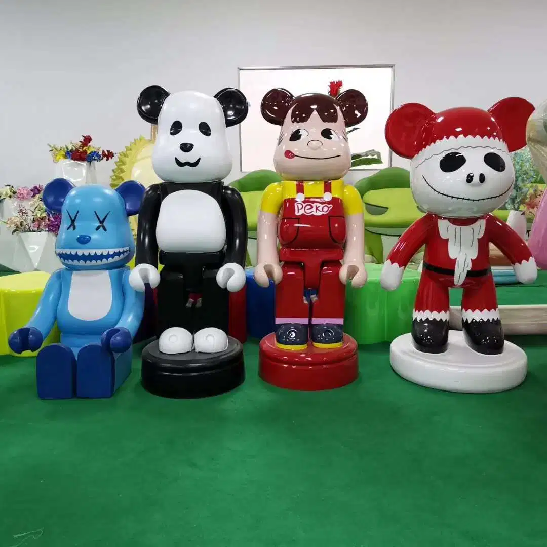 Bearbrick Figure Ornament Statue Popart Toy Collection 400% 700% 1000%