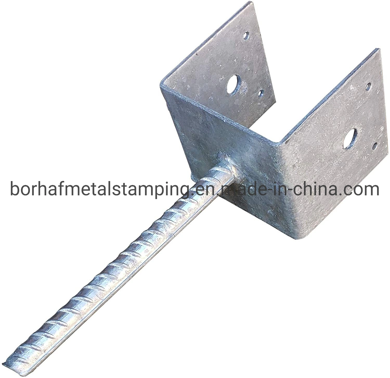 T Bland Post Support U Cup Post Support Angle Type Post Support Heavy Duty Galvanised L Type with Pin Fence Post