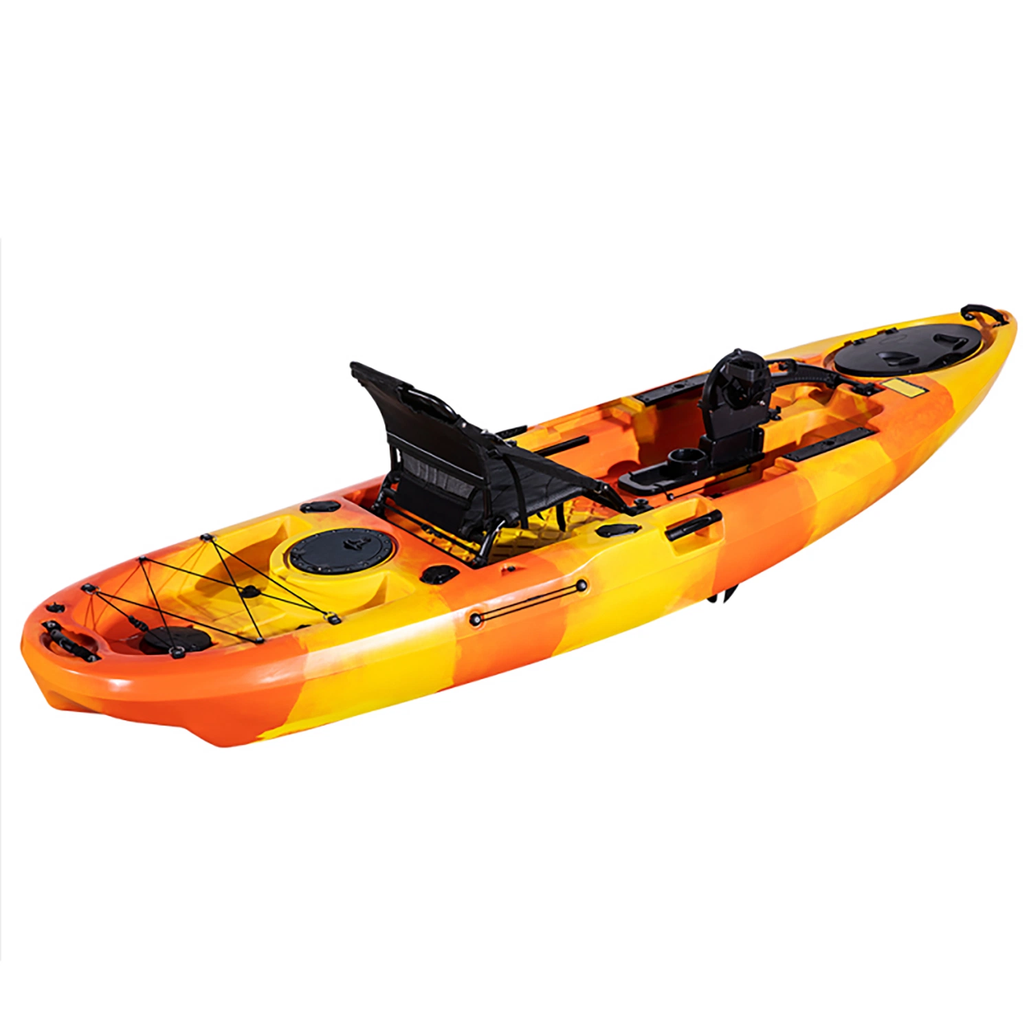 Single Seat One Person 10FT Fishing Pedal Drive PE Plastic Kayak