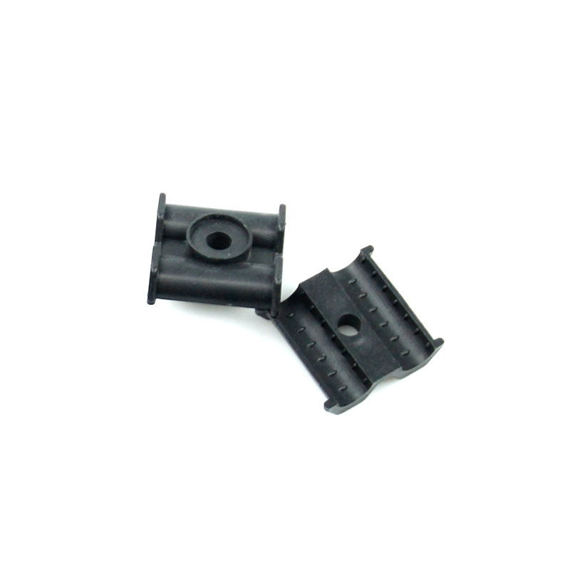 Black UV Resistant Superflex Cable 2-Run Fiber Hanger Block