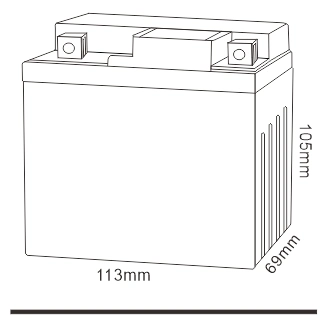 7Ah Ytz7S-Bs Mf Superior Motorcycle Battery For Engine Starter Of Motorcycle