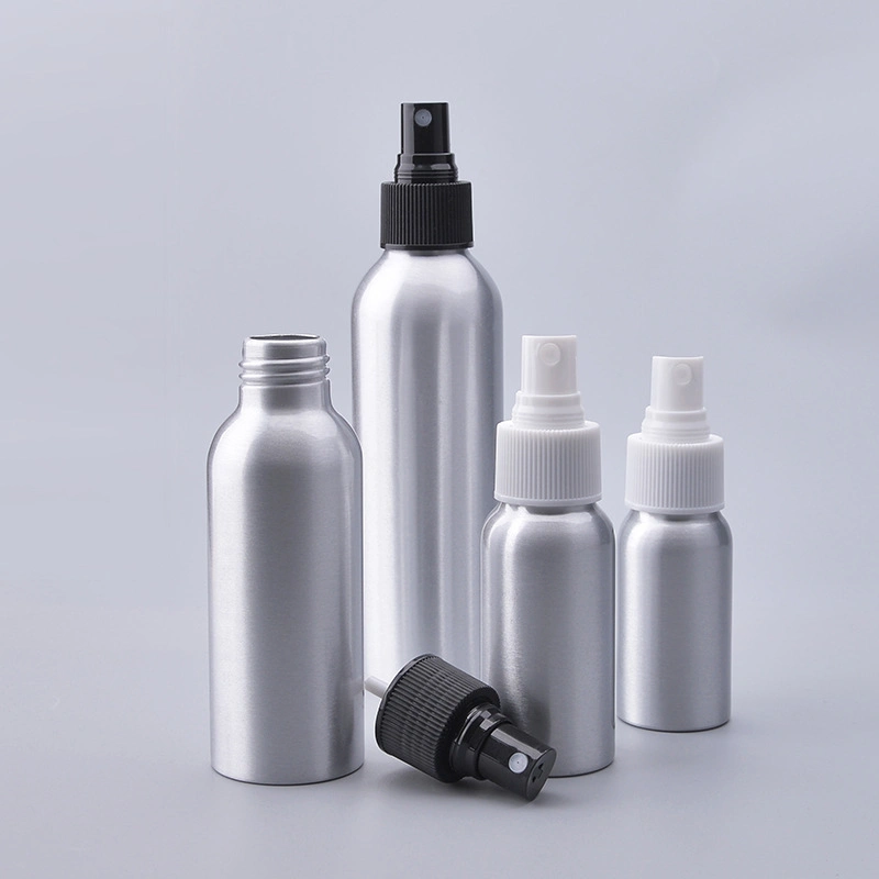 New Luxury Wholesale/Supplier Empty Aluminum Water Bottles Aluminum Bottle Aluminum Spray Bottle Aluminum Beauty Packaging Aluminum Cosmetic Bottle Manufacturers Price