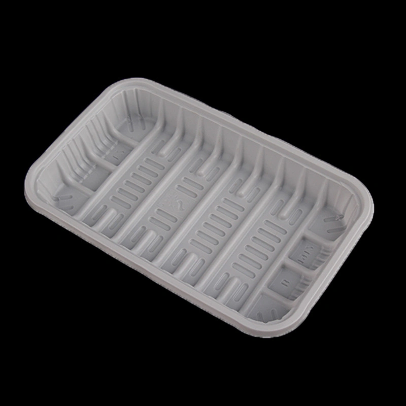 White Plastic PP/PET/PVC Blister Plat Bottom Tray Food Fruit Display Tray Packaging Box