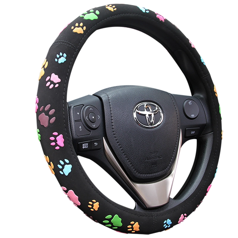 Channel Good High quality/High cost performance  15inch Universal PU Auto PVC Steering Wheel Cover 80481