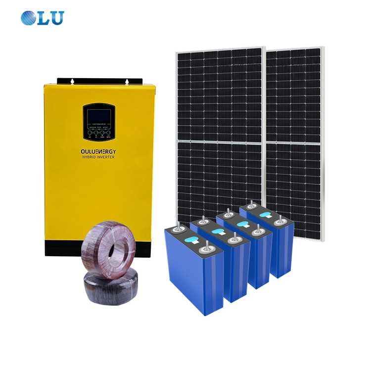 5kw Energy Solar Power System with Lithium Battery