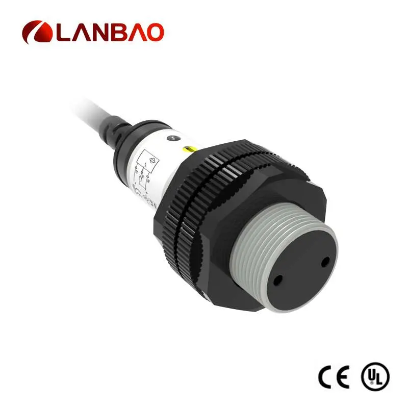 Pr18s-Bc40A 20-250 VAC IP67 AC 2 Wires Diffuse Reflection Type Photoelectric Sensor